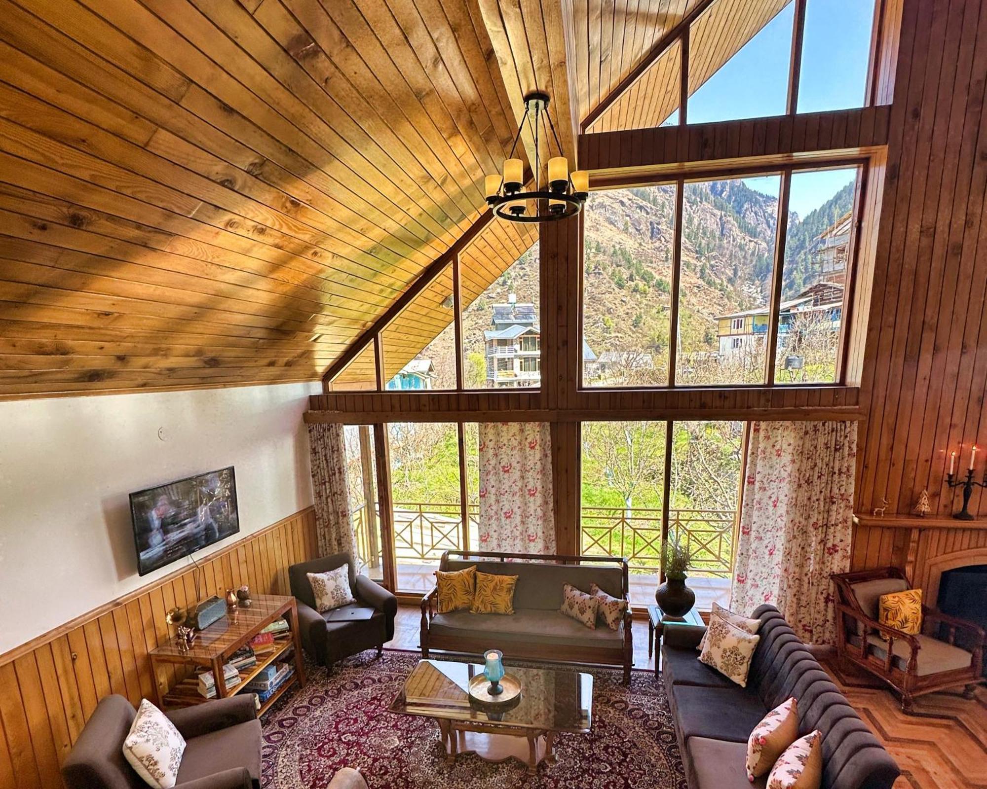The Wooden Chalet, Manali Extérieur photo